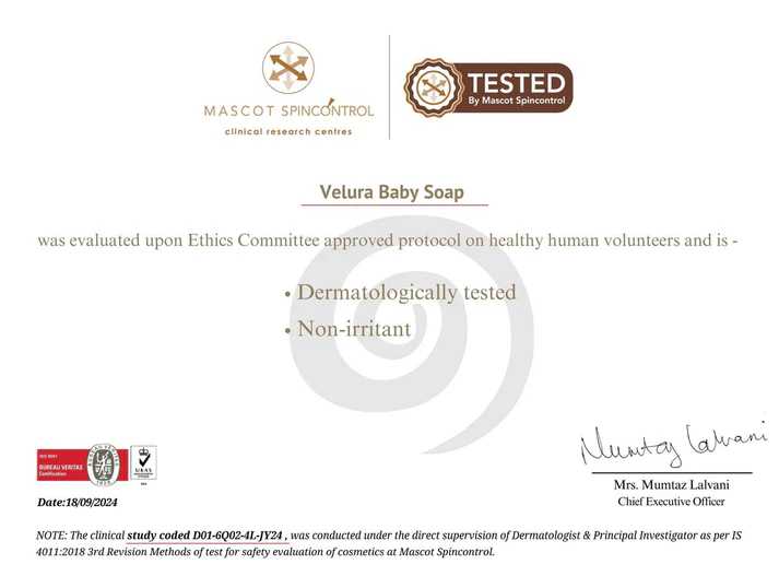 Velura Kare Baby Bathing Bar - Image 2